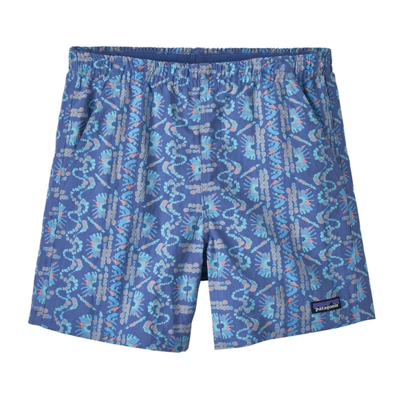 Patagonia Women's Baggies Shorts 5"  (Sunshine Dye Current Blue) - Picture 1 of 6